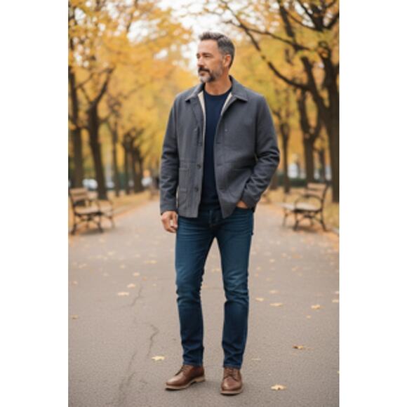 rag & bone Other - Rag & Bone Men's Wool Coat, Sherpa Lining, Sz 40, Medium